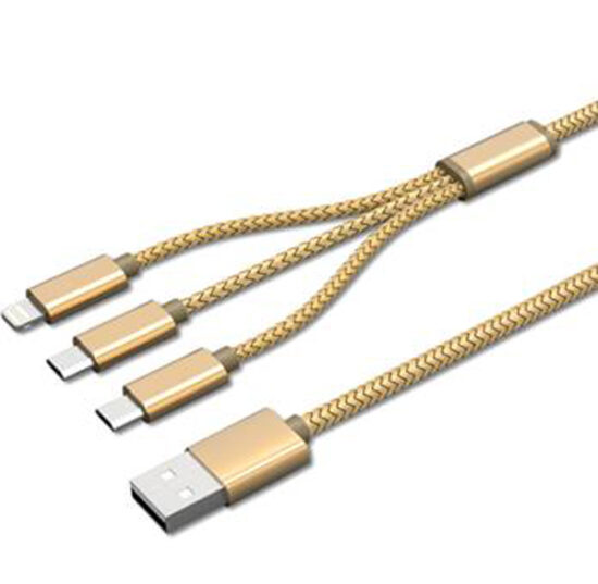 CABLE CONEXION USB 3 EN 1 - OCLC85