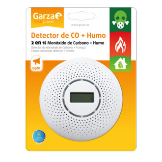 Ferreteria Casado  Detector de Humo Homologado Pack 2, C-LOGIC, 60102