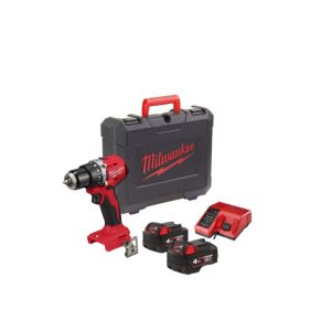 Taladro Percutor sin escobillas M18 BLPDRC-402C Milwaukee ( + 2 baterías 18v. 4.0ah )