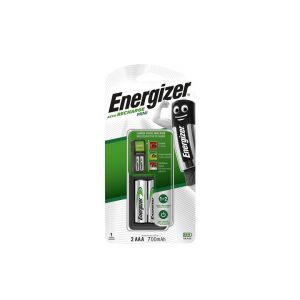 Cargador mini Energizer + pack 2 pilas AAA 700 mAh