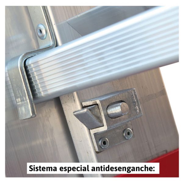 Escalera multiusos de tres tramos EN1506 ( 5 + 6 + 6 peldaños ) - Imagen 6