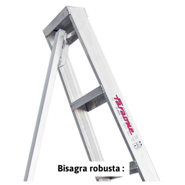 Escalera agrícola 8+8 peldaños de doble subida T808 Faraone - Imagen 4