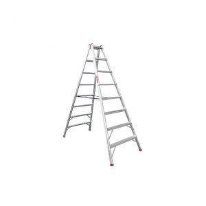 Escalera agrícola 8+8 peldaños de doble subida T808 Faraone