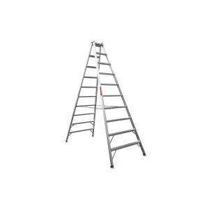 Escalera agrícola 10+10 peldaños de doble subida T810 Faraone