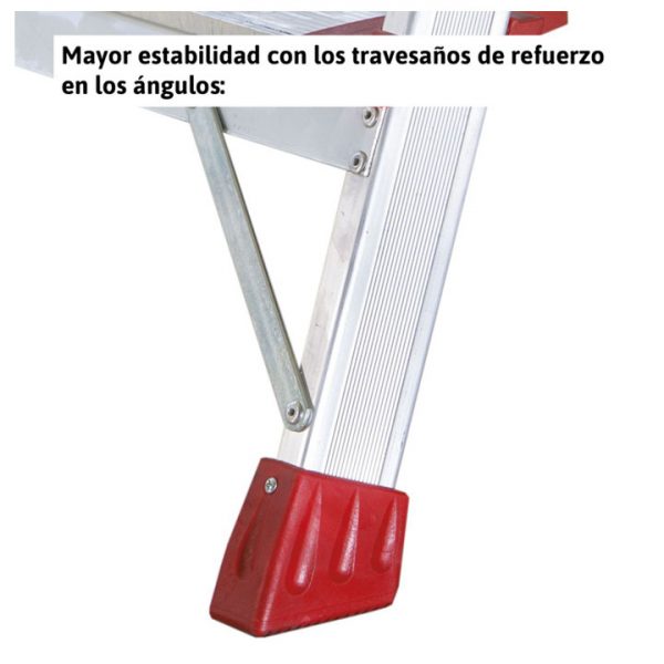 Escalera 5 peldaños de tijera Elegance EN945 - Imagen 3