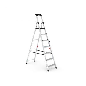 Escalera 7 peldaños de aluminio profesional Deluxe Persum