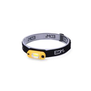 Linterna cabeza EDM recargable 1 led COB 1W 3,7V 250 mAh