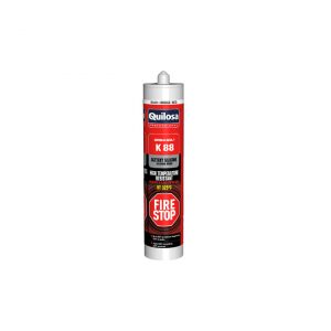Silicona Orbasil Quilosa K88 resistente altas temperaturas color rojo 300 ml