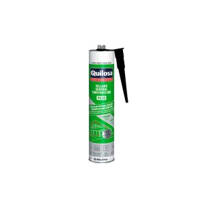 Masilla de poliuretano Quilosa PU50 color negro 300 ml