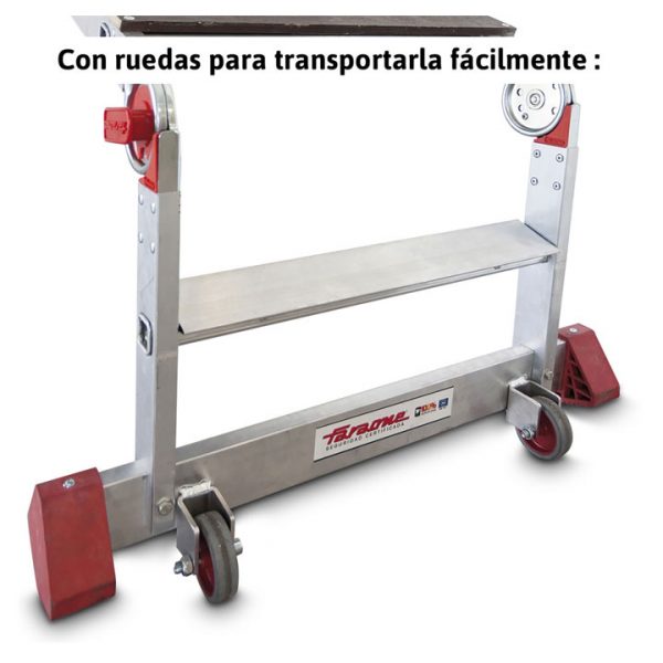 Plataforma de trabajo plegable PLA2 75 cm - Imagen 4