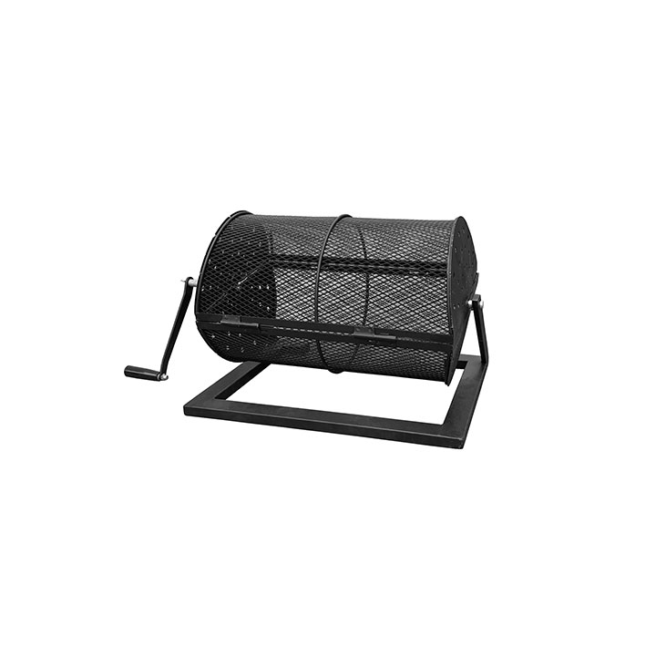 Asador tambor de pimientos o castañas manual