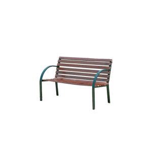 Banco para jardín de madera Profer verde