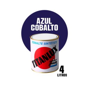Esmalte sintético brillante Titanlux azul cobalto ( 4 litros )
