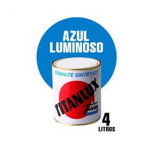 Esmalte sintético brillante Titanlux azul luminoso ( 4 litros )