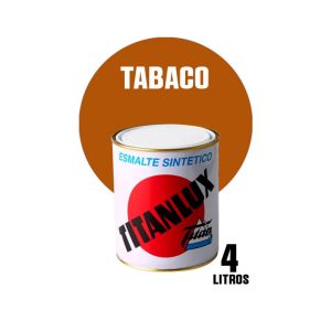 Esmalte sintético brillante Titanlux tabaco ( 4 litros )