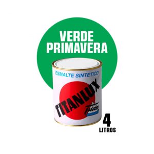 Esmalte sintético brillante Titanlux verde primavera ( 4 litros )