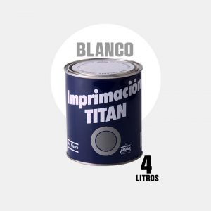Pintura imprimación blanco Titan  ( 4 litros )