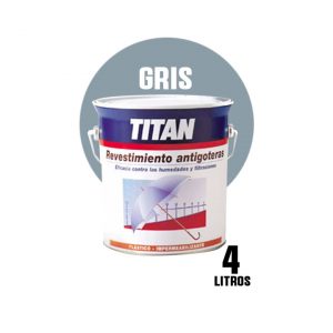 Antigoteras gris Titan ( 4 litros )
