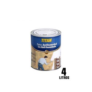 Pintura antihumedad Titan H25 ( 4 litros )