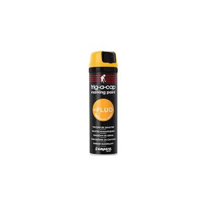 Pintura de marcaje spray color amarillo trig-a-cap 500 ml