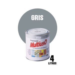 Imprimación preparación multiuso Titan gris ( 4 litros )