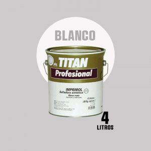 Pintura selladora Titan blanco mate ( 4 litros )