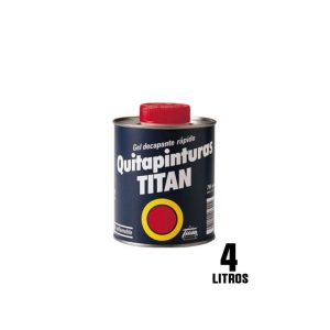 Gel decapante rápido quitapinturas Titan ( 4 litros )