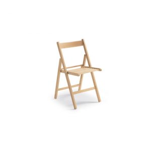 Silla plegable madera haya