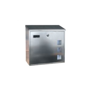 Buzón serie Lisboa inox mate horizontal BTV