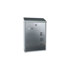 Buzón serie Lisboa inox mate vertical BTV