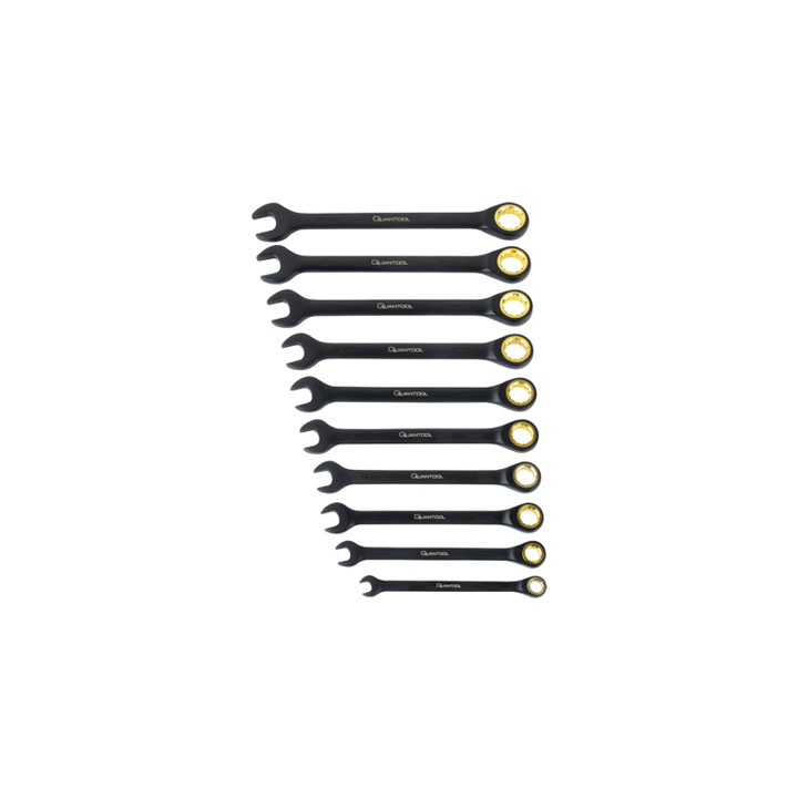 Juego de llaves combinadas Quantool Q25210 ( 10 piezas )