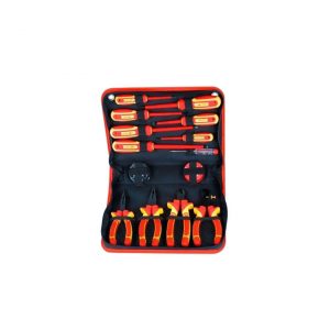 Estuche de juego de destornilladores + VDE Mannesmann M11214 ( 14 piezas )