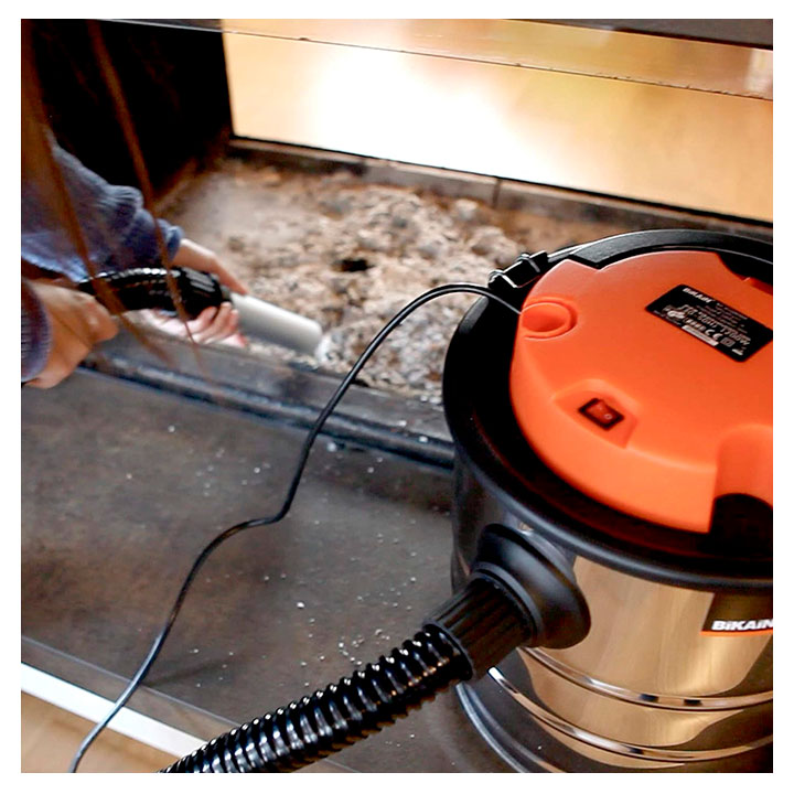 Aspirador cenizas Bikain 20L 1200W DI1200 INOX - Imagen 4