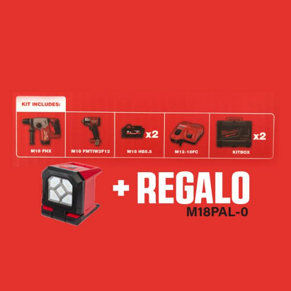 Combo Pack M18FPP2BA-552X + REGALO M18PAL-0 - Imagen 4