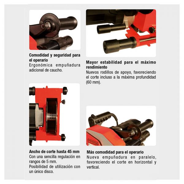 Rozadora de discos Imcoinsa 2R25 - Imagen 3