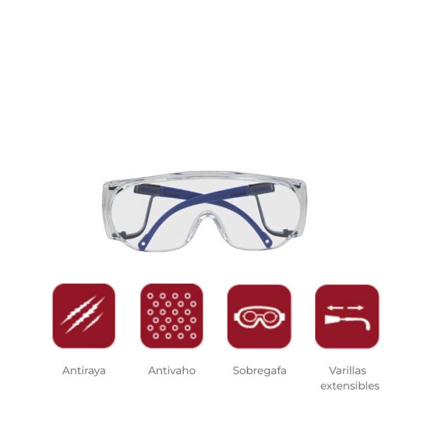 Gafas de seguridad Pegaso BASIC3 40.9 - Imagen 4