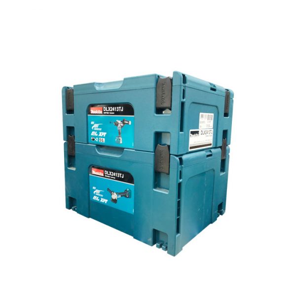 Kit combo Makita DLX2413TJ ( taladro DHP486 + amoladora angular 125mm DGA504 + 2 baterías de 5,0 Ah + cargador rápido ) - Imagen 2