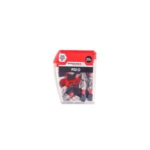 Caja de puntas de impacto Shockwave Milwaukee PZ2 x 25mm ( 25 unidades ) 4932 4308 64
