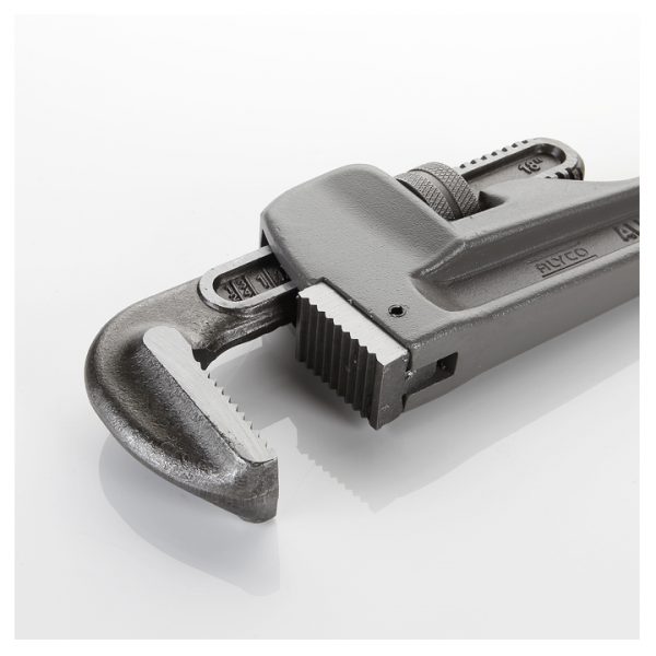 Llave Stillson de aluminio reforzada para tubos Alyco 350 mm 111414 - Imagen 2