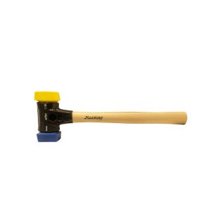 Martillo Wiha de  cabezas plásticas 40 mm azul / amarillo 83415040