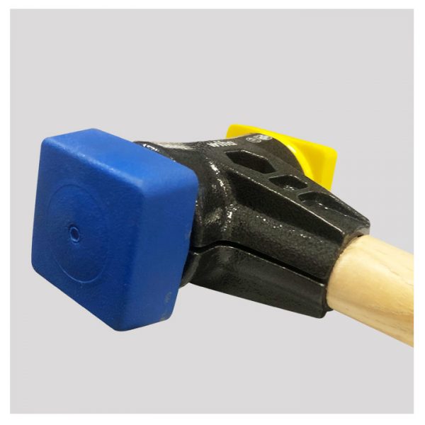 Martillo Wiha de  cabezas plásticas 40 mm azul / amarillo 83415040 - Imagen 2