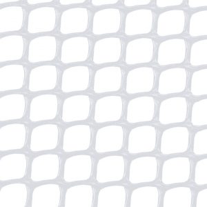 Malla cuadrada blanca 10 x 10 cm Profer 1 x 25 metros PG0772