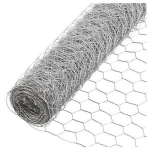 Malla triple torsión galvanizada 25 x 07 Profer 1 x 50 metros PG0749