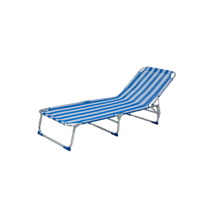 Tumbona playa Profer aluminio azul / blanco PG0862