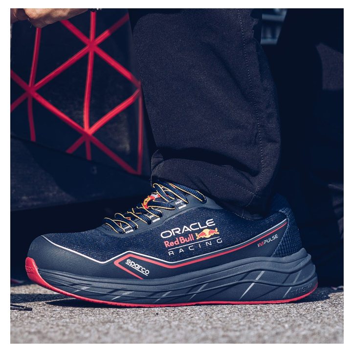 Zapato de seguridad Sparco Impulse Milton colección Oracle Red Bull Racing - Imagen 5