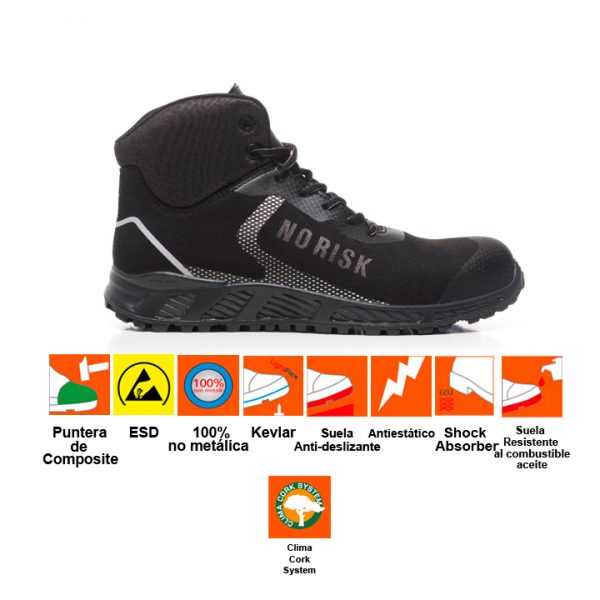 Bota Norisk Black Tiger - Imagen 6