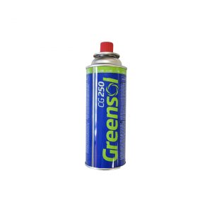 Cartucho de gas para hornillo CG250 Greensol Butano Spray