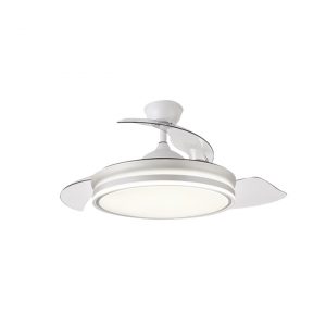 Ventilador techo con luz blanco Profer PH1172