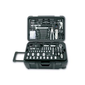 Maletín carro con ruedas Mannesmann Juego de herramientas ( 122 piezas ) M29070
