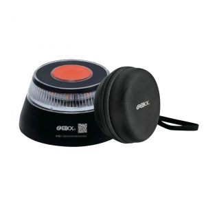 Luz baliza de emergencia geolocalizada EBOX V16loT EB2503 + funda antigolpes